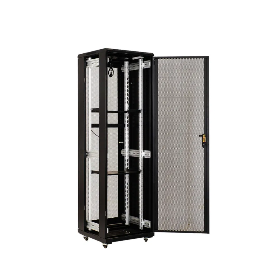 Premium 19-Inch Fiber Optic Data Rack for Network Equipment