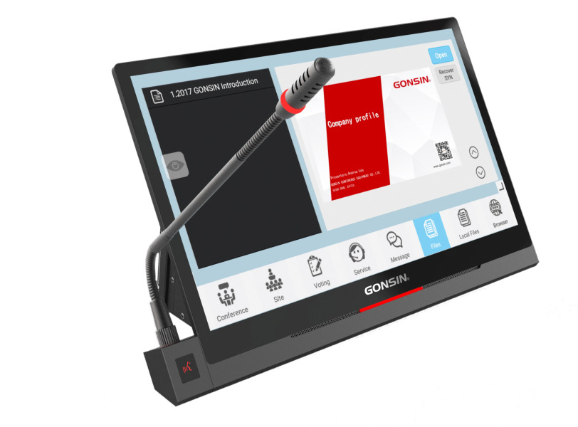 Conference Sound Room Paperless Microphone System with Highly Stable and Reliable System