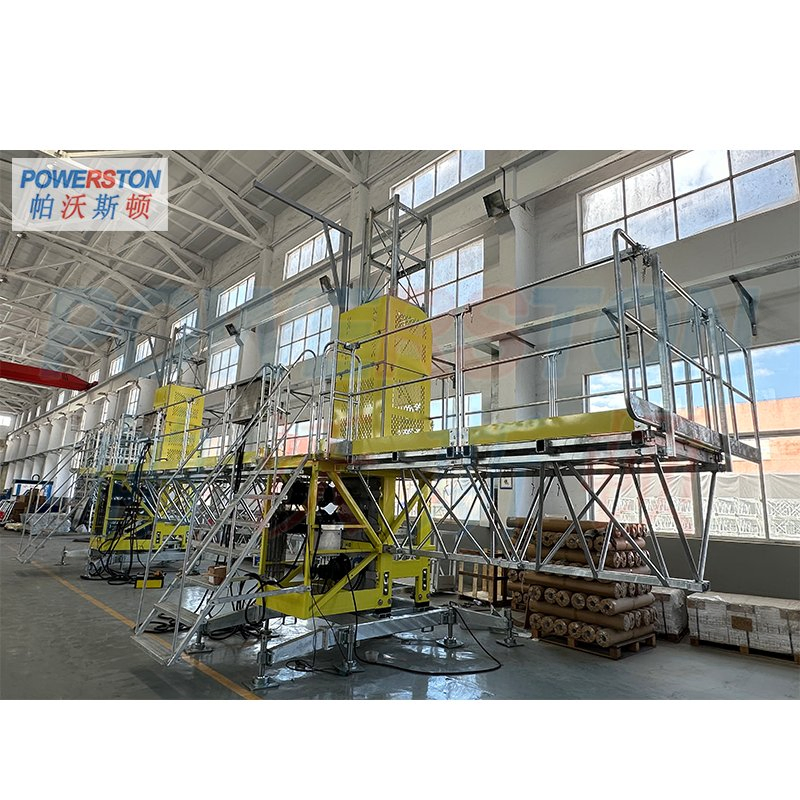 Good Quality Customization Safety Industrial Equipment Double Scaffolding Work Mast Climbing Platform
