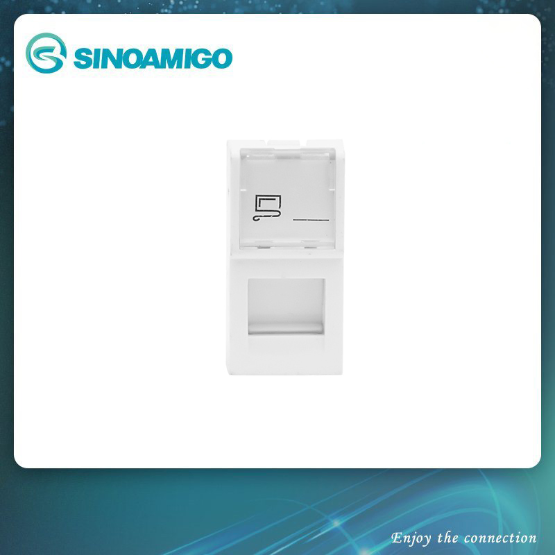 Sinoamigo CAT6/Cat5 RJ45 White Connector/Plug for Network Using