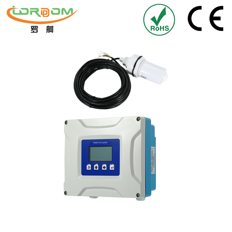 Industrial Grade Ultrasonic Radar Water Level Sensor with High Precision Detection for Various Liquid Applications