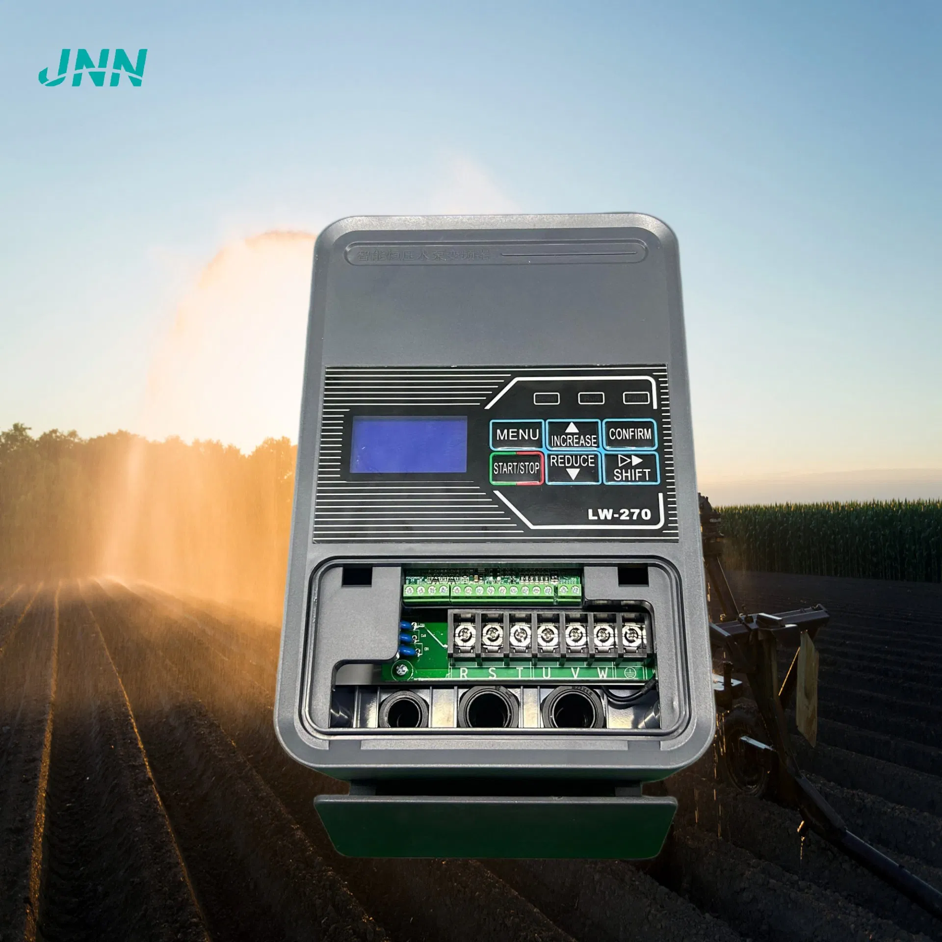 Jnn AC380V Intelligent Water Pump Inverter: Controls Water Pump Motor, Regulates Frequency, and Stabilizes Pressure.