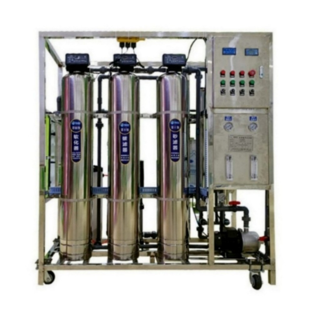 Industrial RO Water System with PLC Control and Automatic Operation
