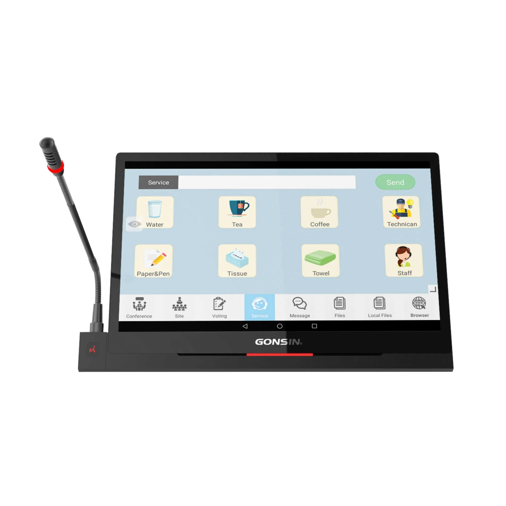 Conference Room Desktop LCD 15.6" Slim Video Conference Kit Screen Microphone All in One Conferencing Video Confer System Screen
