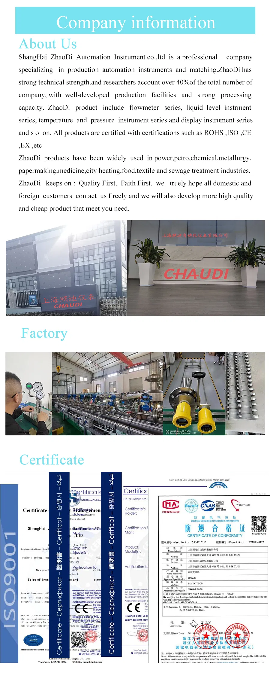 Factory Overview
