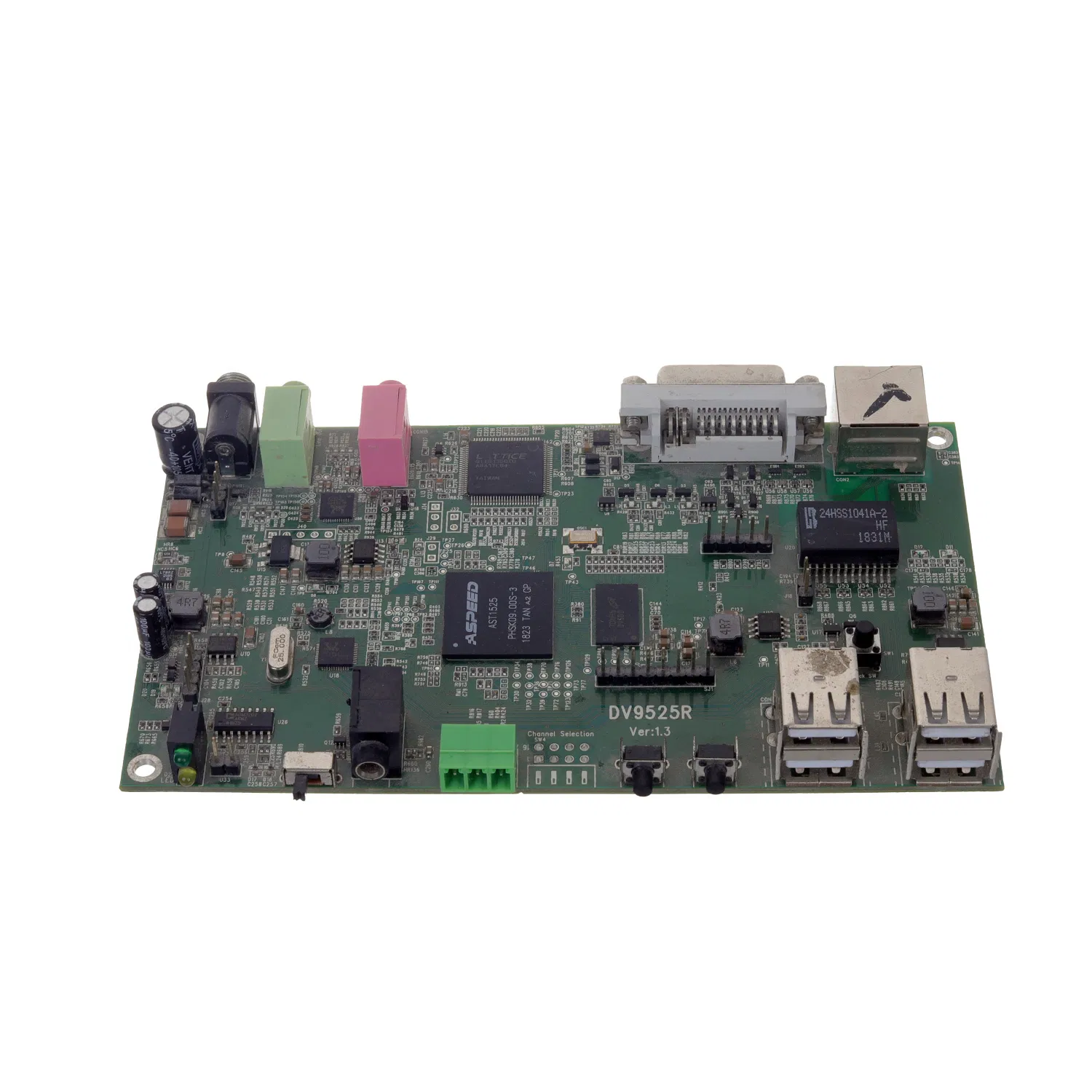 Mustar Industrial-Grade PCBA Impedance-Controlled Canopen Networks with SMT Components