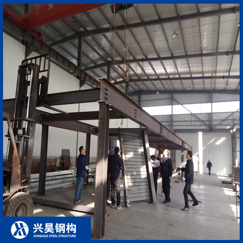 Modern Industrial Design High Strength Frame Steel Structure Building Workshop Working Platform