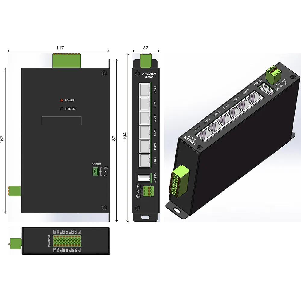 Industrial Universal Edge Computing Digital Mqtt Gateway with 20000 Points Data-Handling Capacity