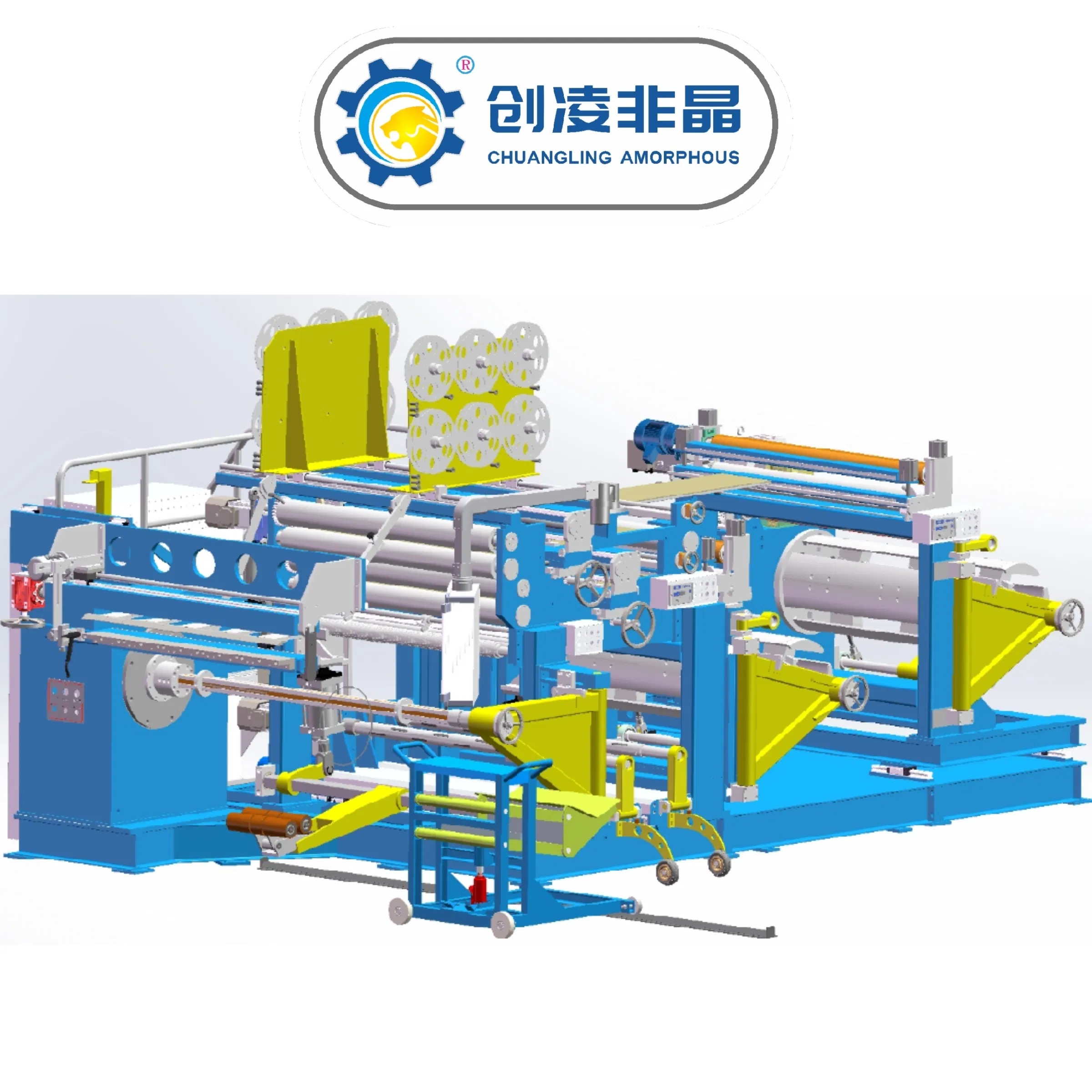 Innovative Foil Winding Solution: 2100mm Length with Discharge Port