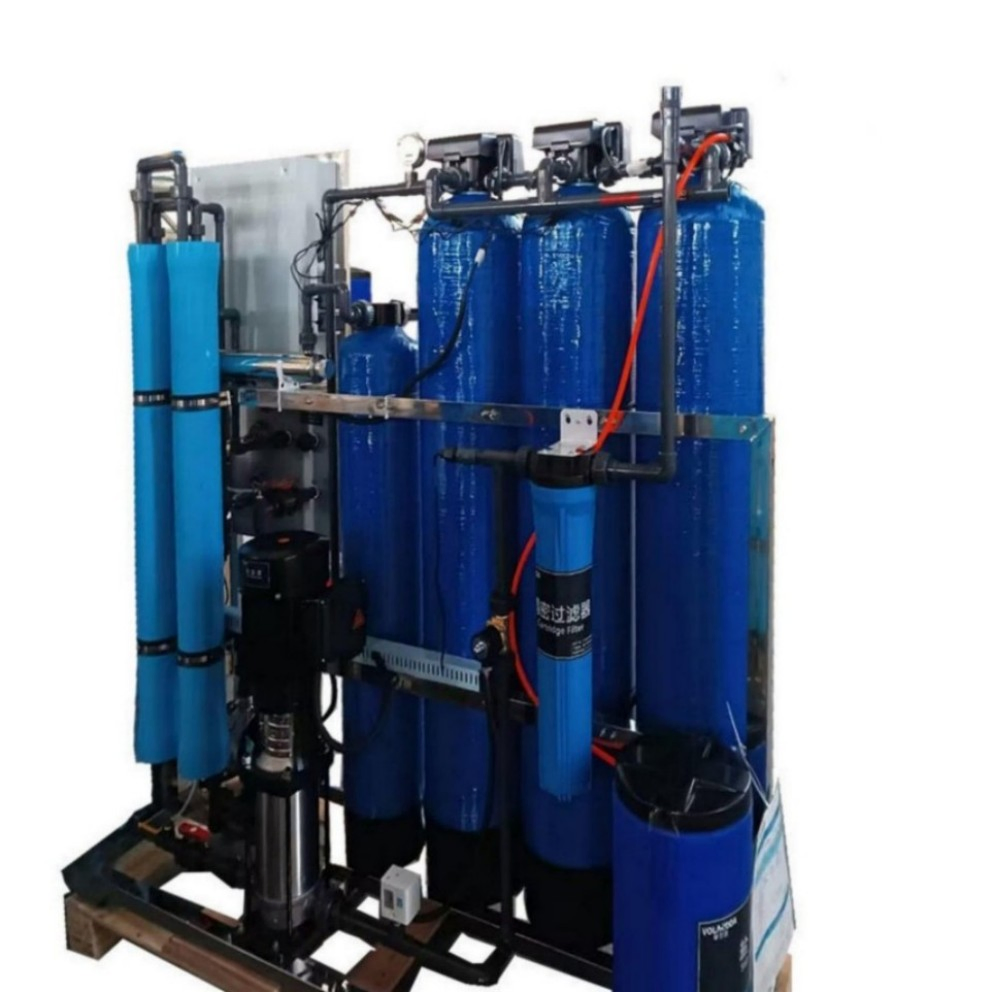 Industrial RO Water System with PLC Control and Automatic Operation