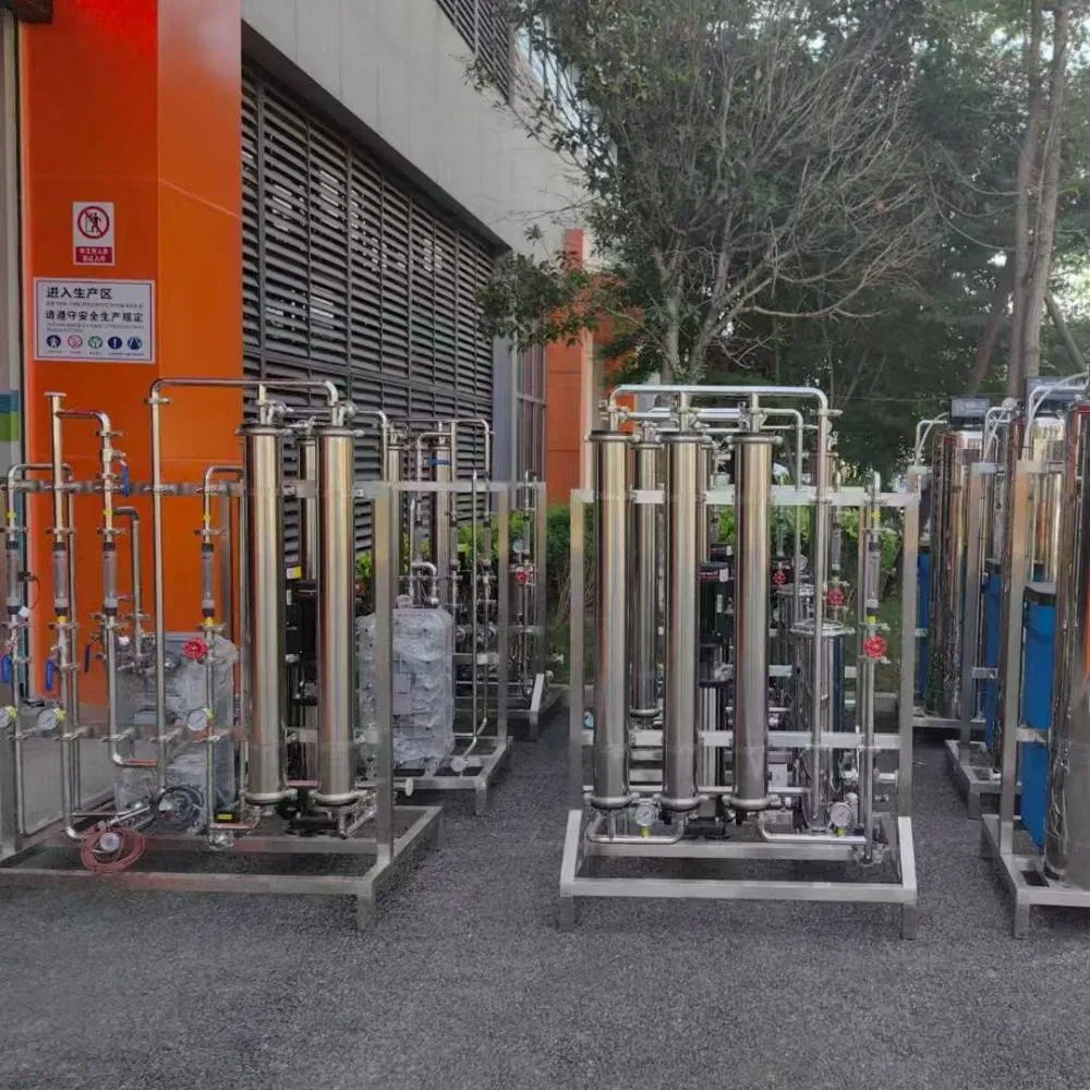 4t/H Industrial Reverse Osmosis System for High-Purity Water Production with PLC Control