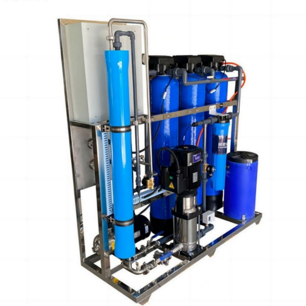 Industrial RO Water System with PLC Control and Automatic Operation