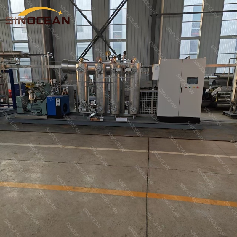 High Efficiency CO2 Recovery and Production System