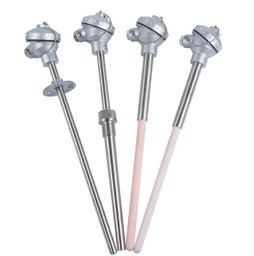 High Temperature 1200 Dergee K-Type Armoured Thermocouple Sensor for Industrial Measurement
