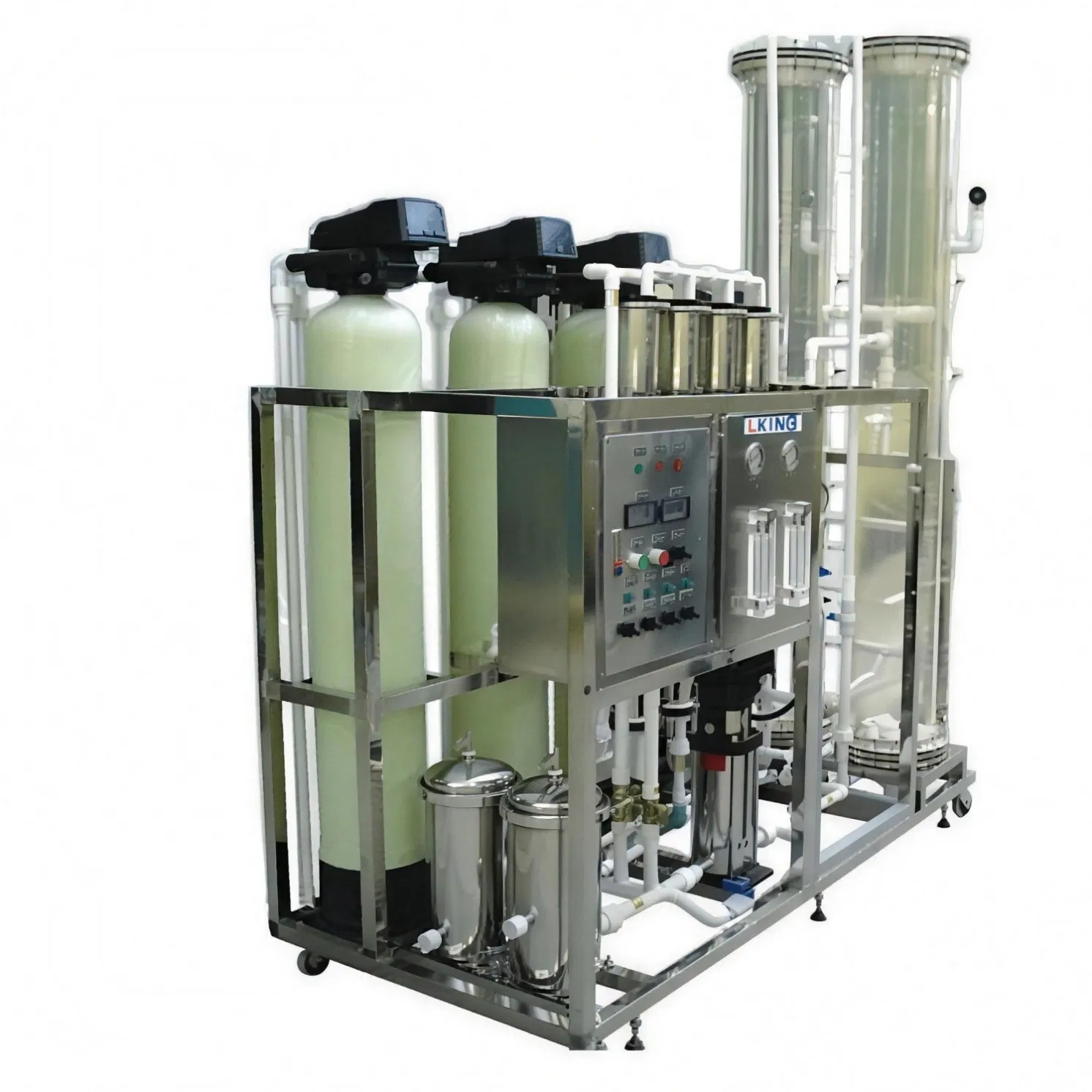 Automated Reverse Osmosis Seawater Desalination System with Cloud Based Monitoring for Performance Tracking Predictive Maintenance and Operational Data