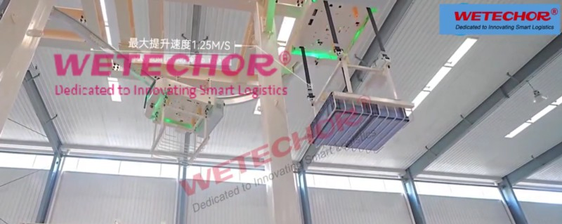 Customized Heavy-Duty Air EMS with Logistic Warehouse Asrs Projects Wetechor