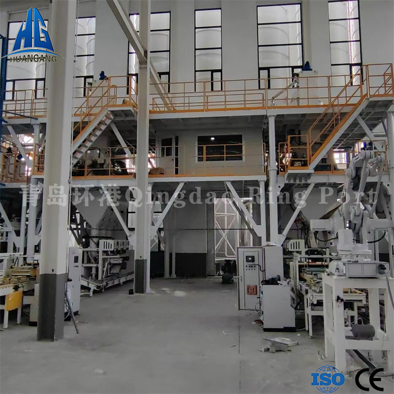 Huangang Smart Factory Dry Mortar Line - Industrial IoT, Predictive Maintenance, Digital Twin Technology