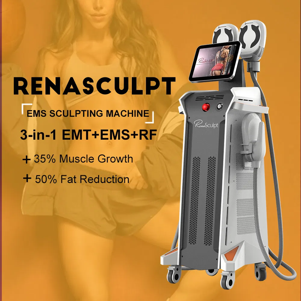 Professional EMS Machine 15 Tesla EMS RF Neo 3-in-1 Body Sculpting Machine for Muscle Building