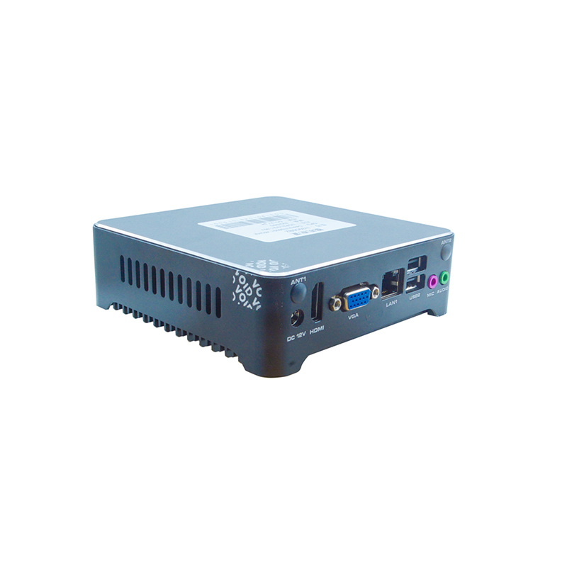 Low Power J1900 Industrial Host Fanless Design 6USB+Gigabit Network Digital Signage/Edge Computing