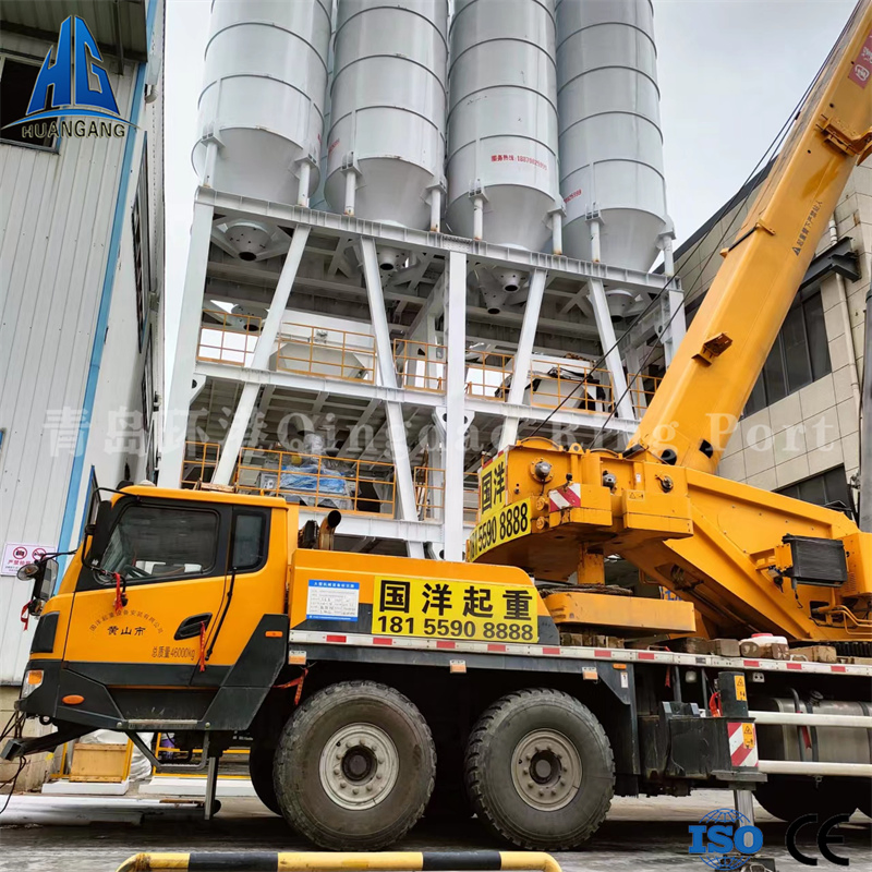 Huangang Smart Factory Dry Mortar Line - Industrial IoT, Predictive Maintenance, Digital Twin Technology