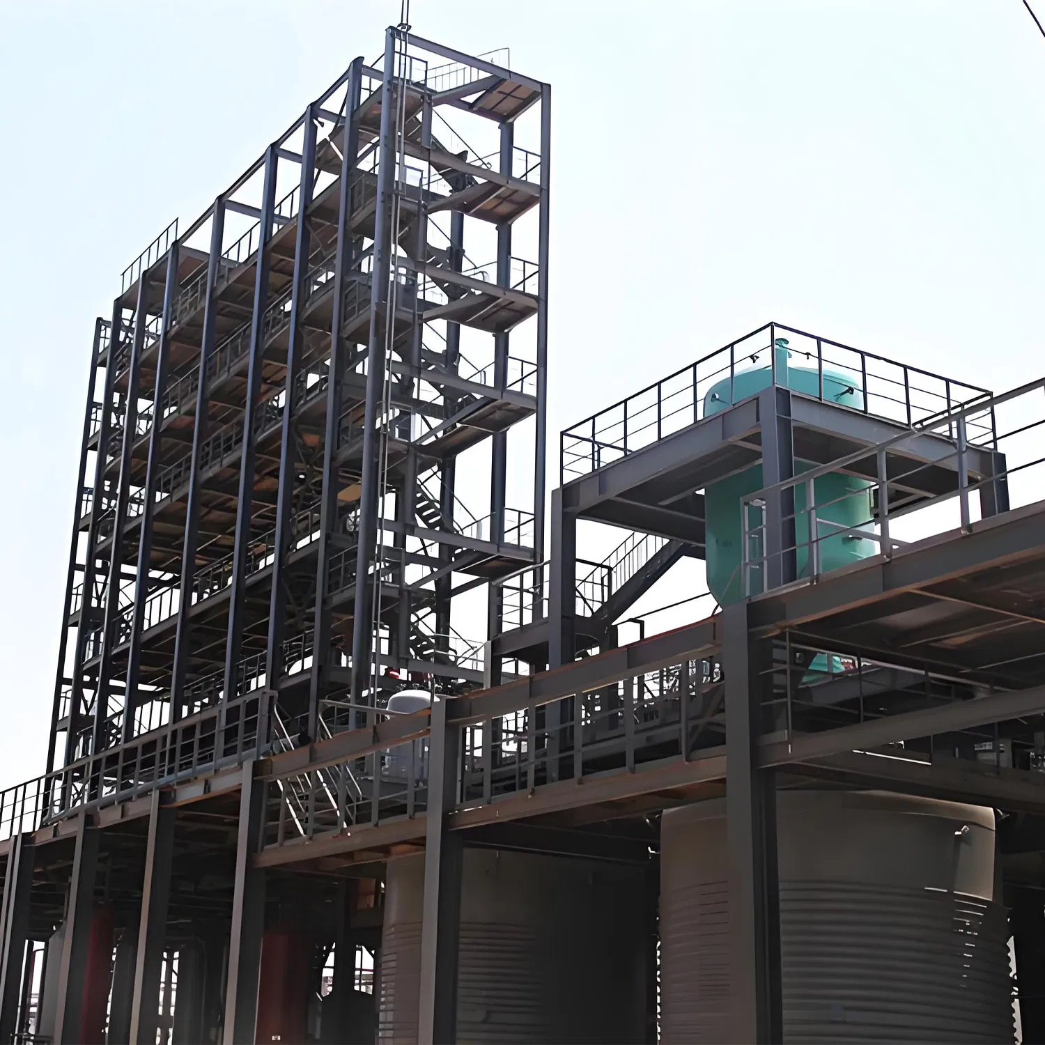 Industrial Steel Structure Platform, a Special Load-Bearing Structure for The Chemical Industry