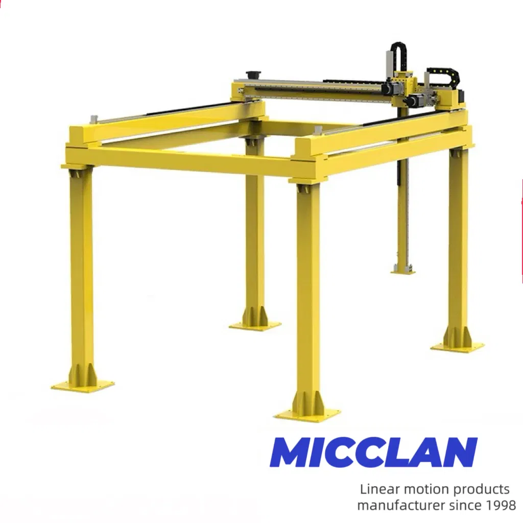 High Precision Gantry &amp; Cartesian Linear Robotic Palletizing System for Automated Warehouse Solutions