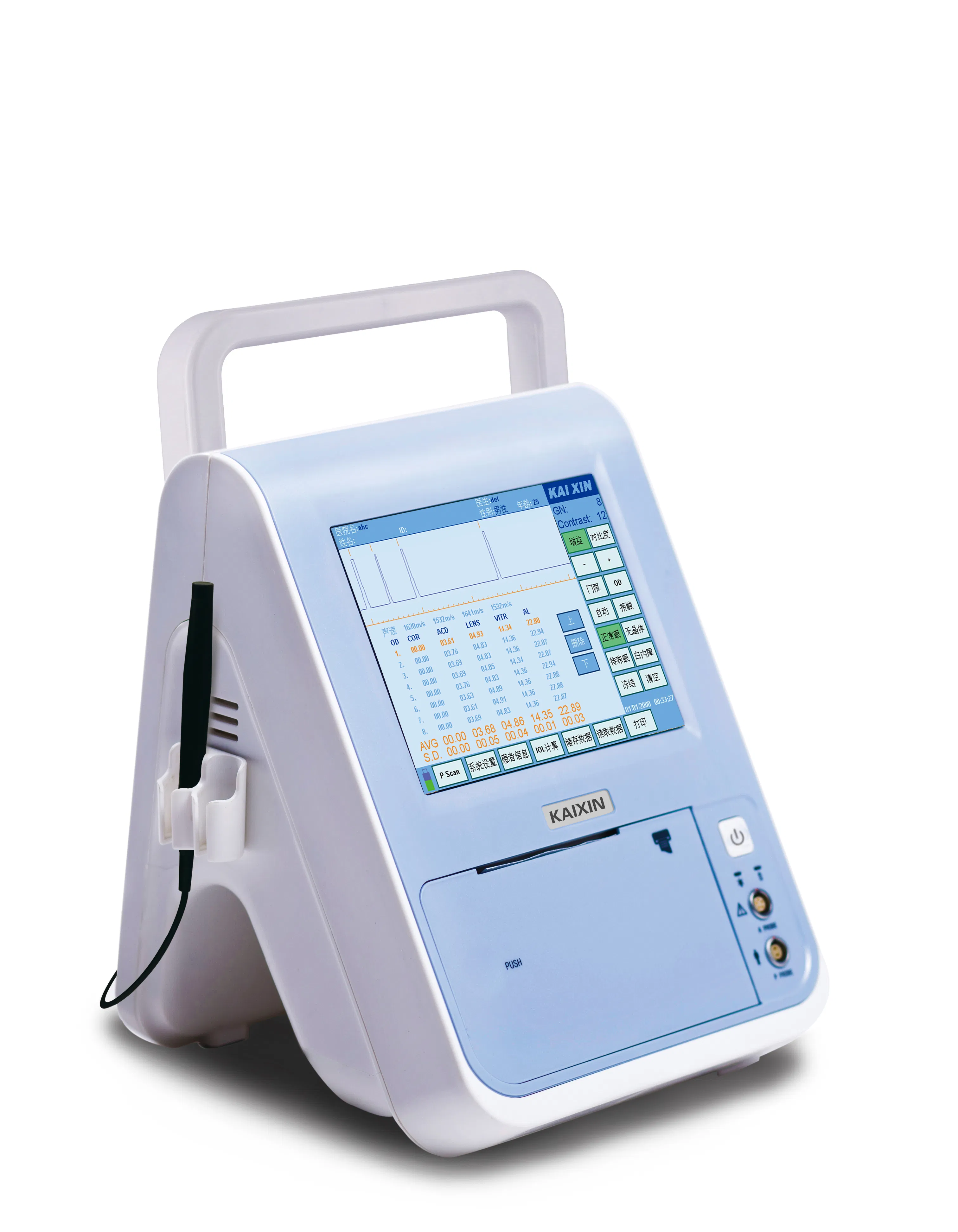 Od1-Ap Eyes Diagnostic System with Acd/Lens/Vitreous/Axl Application and Printer