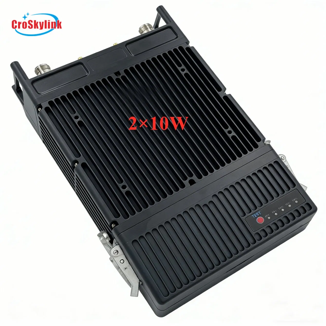2X10W High Power 300km Wireless Ad Hoc Network Device for Autonomous Fleet Communication