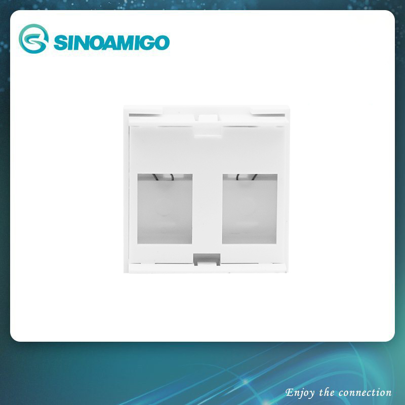Sinoamigo CAT6/Cat5 RJ45 White Connector/Plug for Network Using