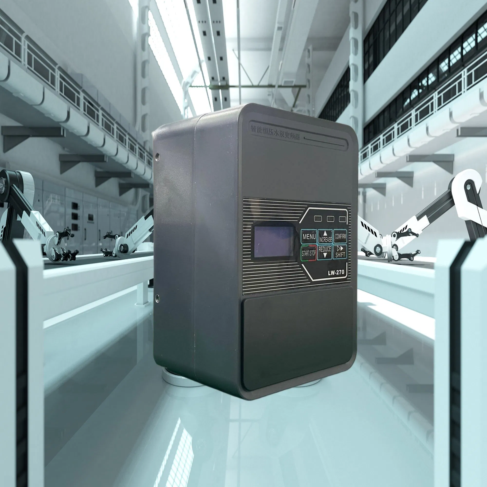 Jnn AC380V Intelligent Water Pump Inverter: Controls Water Pump Motor, Regulates Frequency, and Stabilizes Pressure.