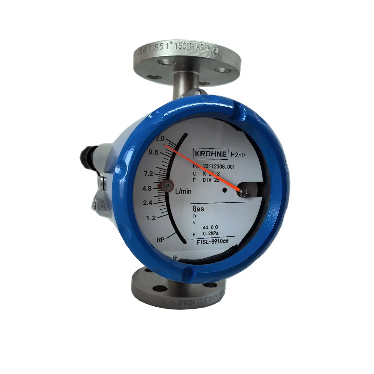 Krohne Flow Meter H250 M40 Metal Variable Area Flowmeter for Liquid Gas