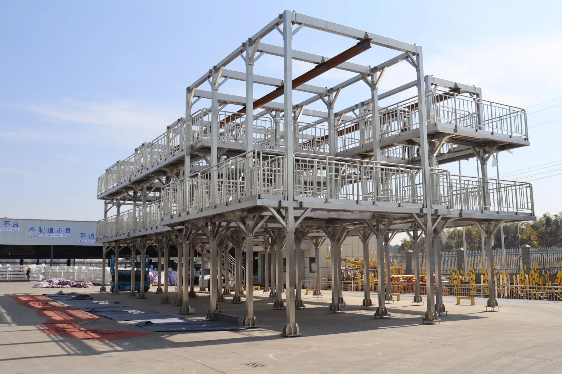 China Supplier Carbon Steel Industrial Steel Platform for Industrial Plants