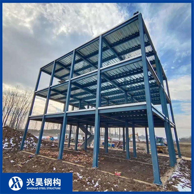 Modern Industrial Design High Strength Frame Steel Structure Building Workshop Working Platform