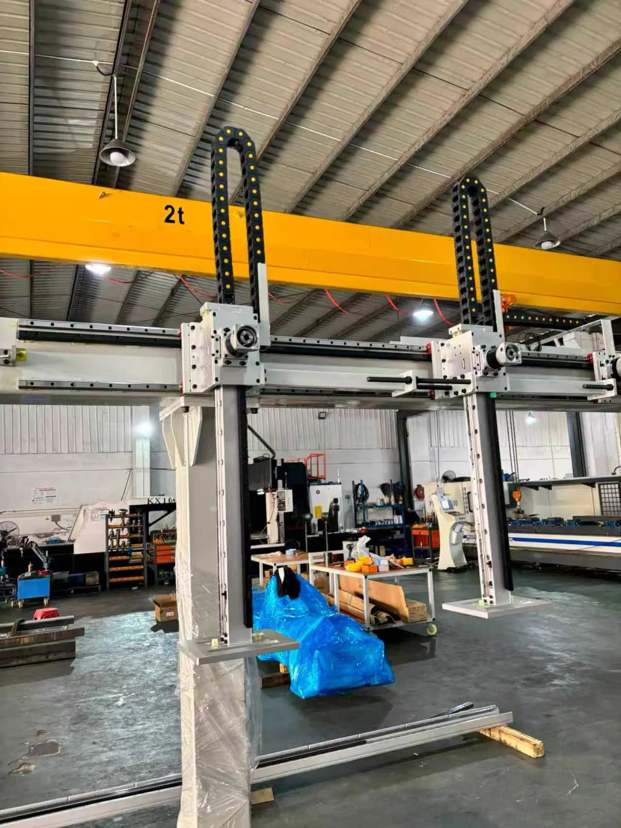 High Precision Gantry &amp; Cartesian Linear Robotic Palletizing System for Automated Warehouse Solutions