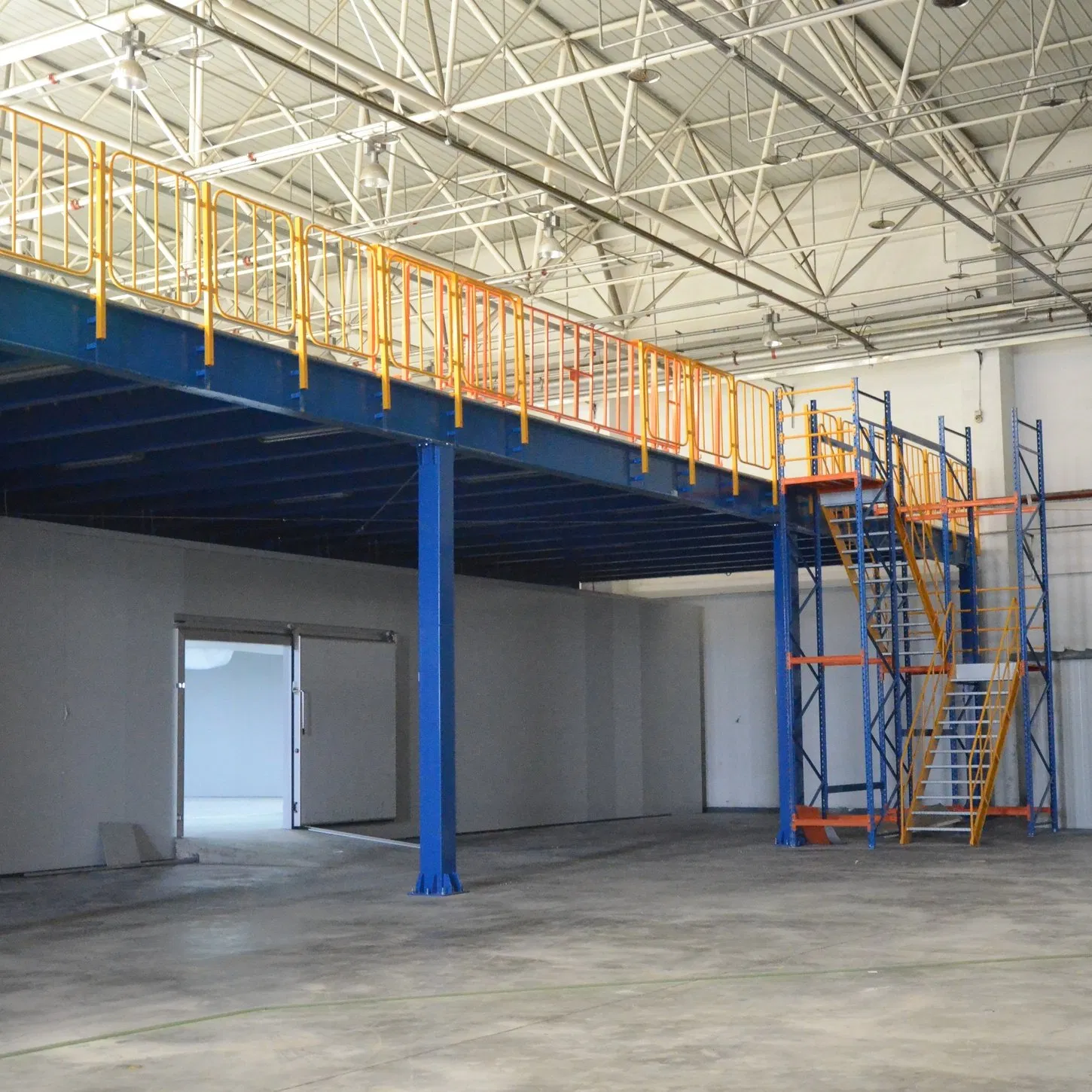 Steel Structure Platform for Large Industrial Machinery, Metalworking Equipment Support Frame