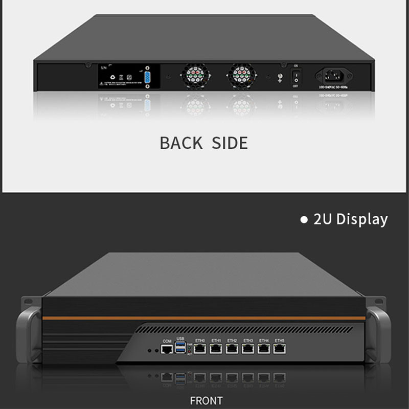 Jasper Lake Intel N4505/N5105/N6005 6 LAN Network USB-Signal 4G