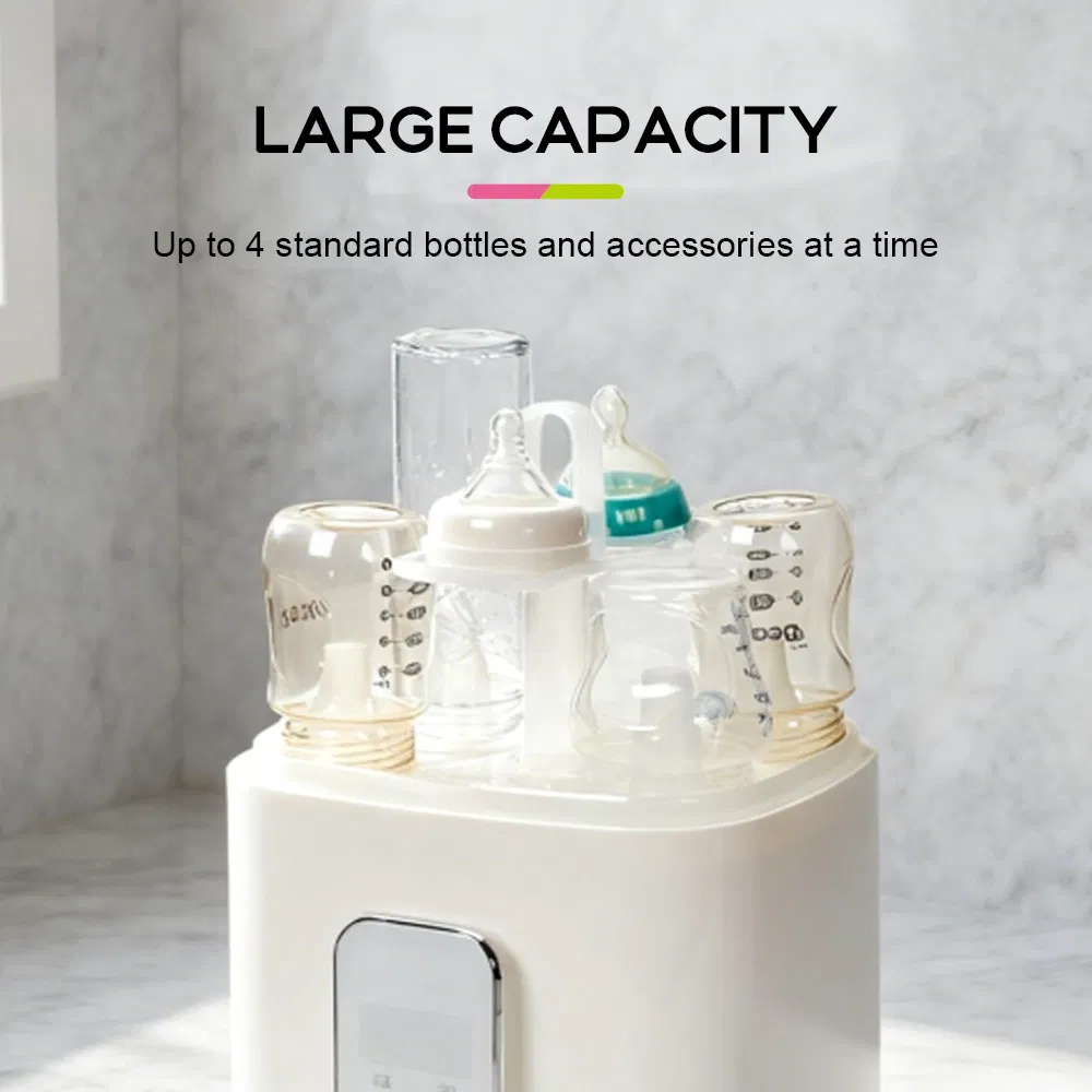 Multi-Function Digital Baby Bottle Sterilizer with Dryer and Twin Bottle Warmer