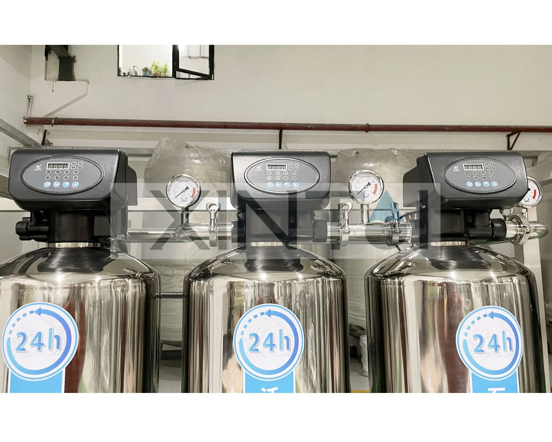 Energy Saving 0.5t/H Osmosis Reverse System PLC Automatic Control Water Treatment Equipment for Industrial Process Water Purification