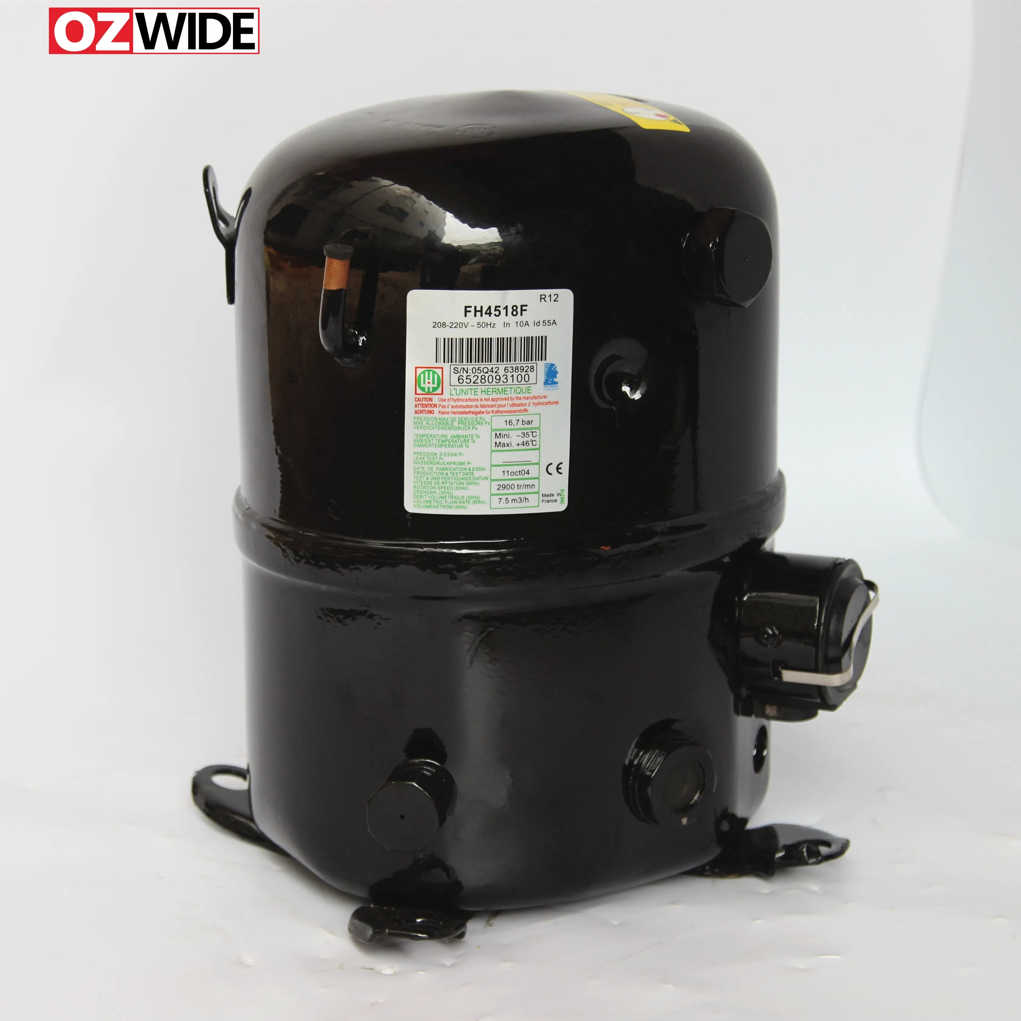 Tecumseh Compressor Innovative Cold Storage Solutions with Small Portable Fridge Kz405A - 5/8 HP, R410A