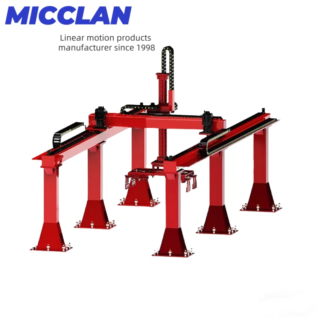 High Precision Robotic Gantry &amp; Cartesian Palletizing System for Automated Warehouse Solutions