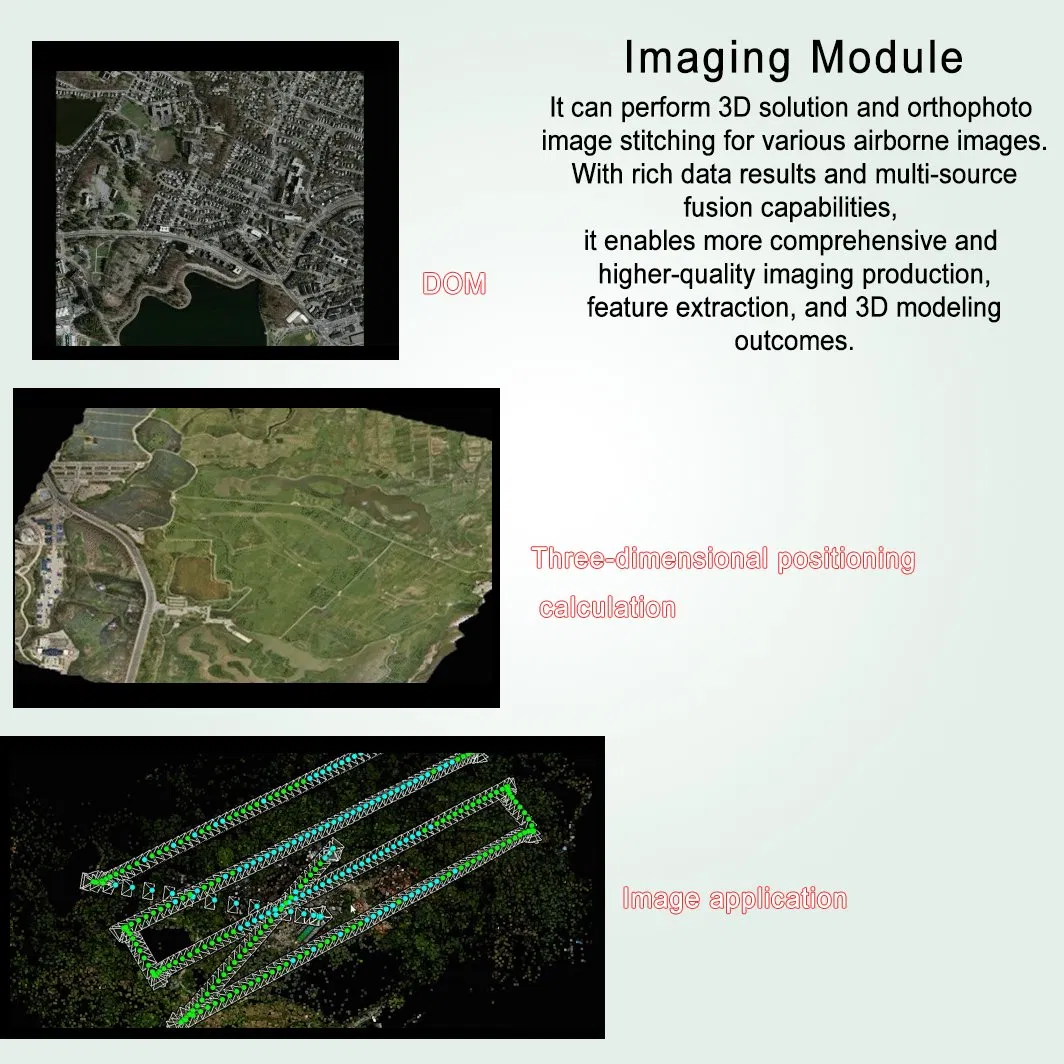 Greenvalley Lidar360 Laser Radar Software with Ai Smart Analysis for Terrain Mining Disaster Assessment Digital Twin