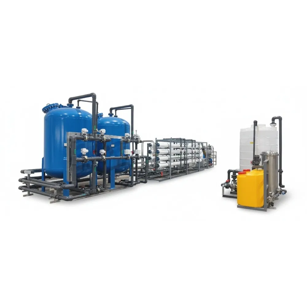 Real-Time Monitoring PLC HMI Control System Industrial Ultrapure Water System for Medical and Pharmaceutical Industry