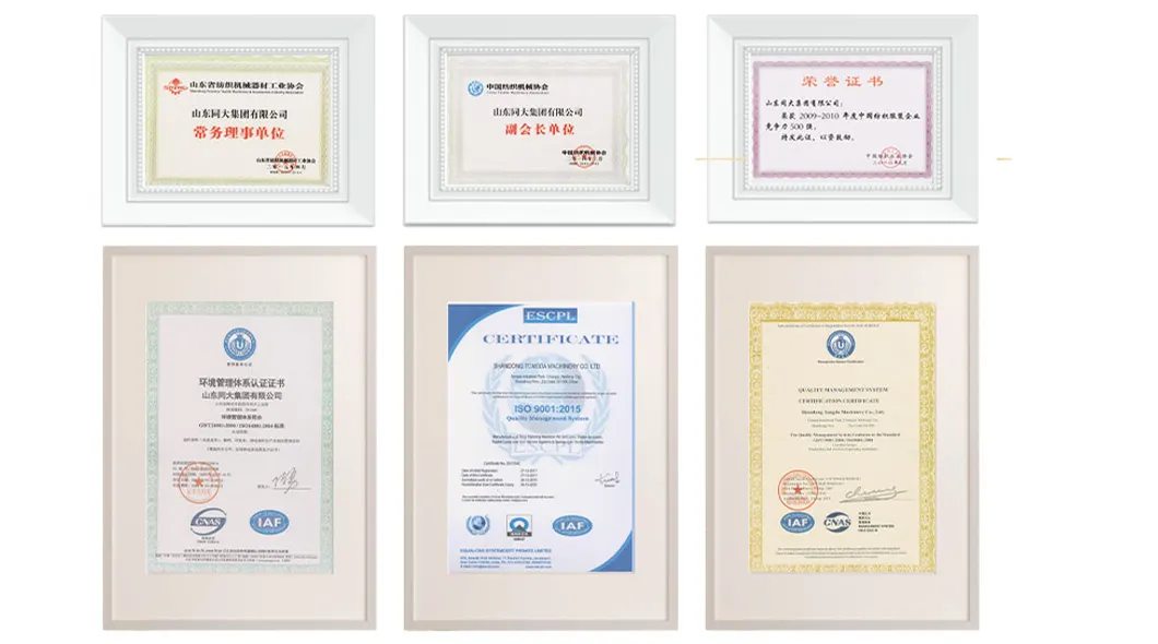 Certifications