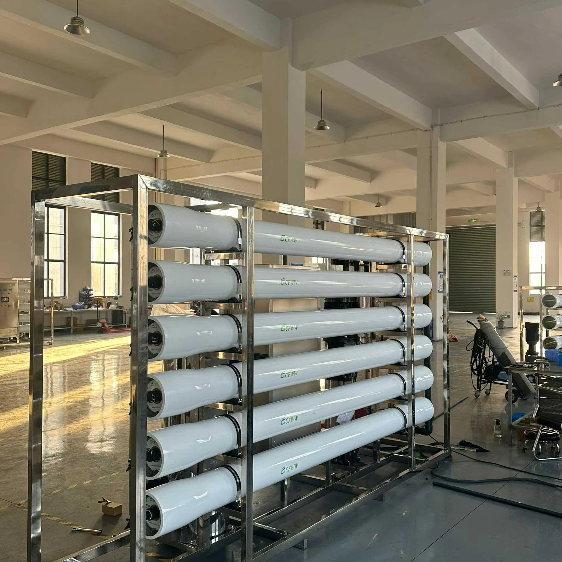 PLC Control Pump Reverse Osmosis Water Purifier System for Industrial Application