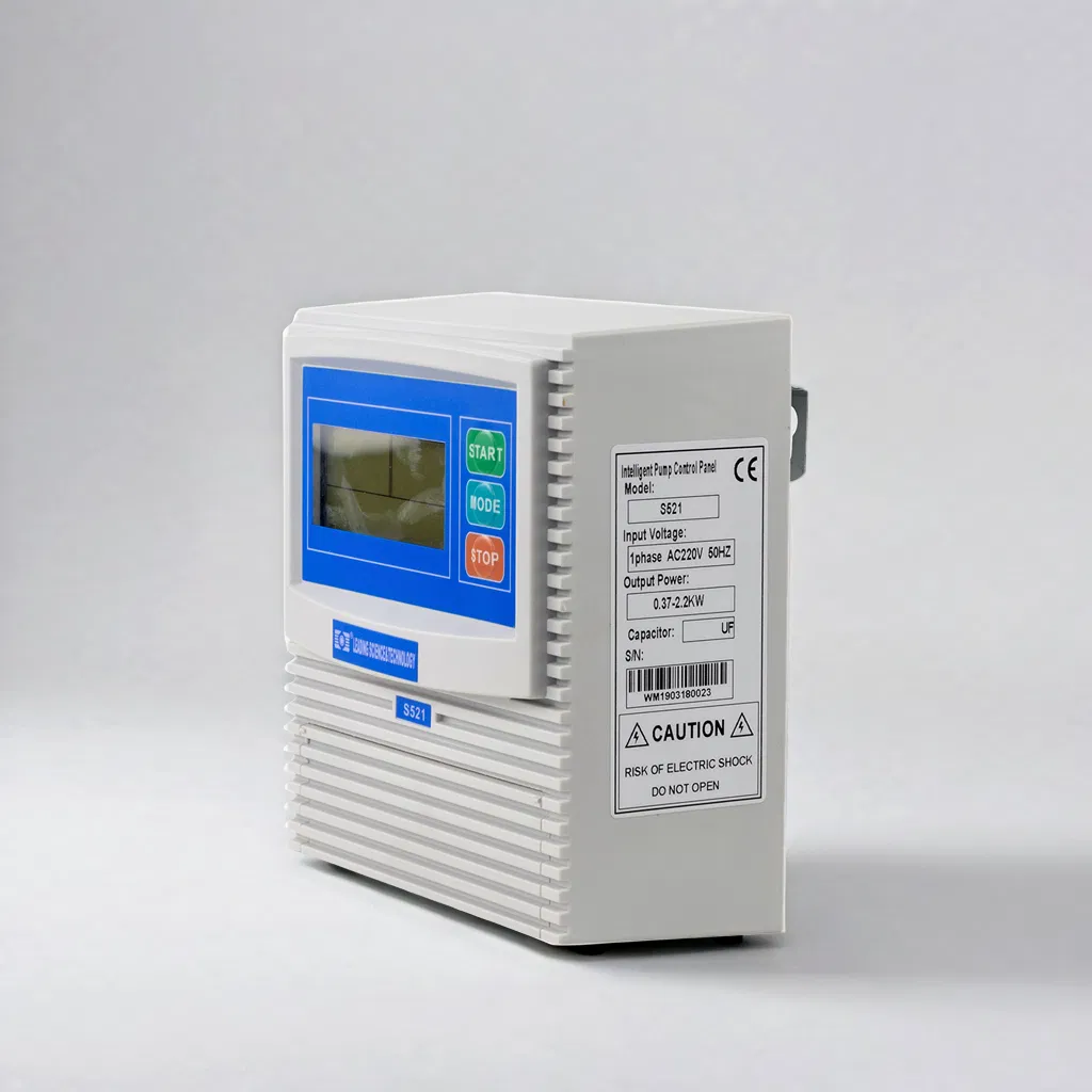Smart Control Unit for Efficient Single Phase Motor Pump Operation