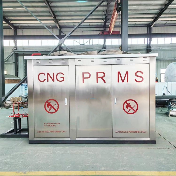 Fully Automatic Natural Gas Metering Pressure Reduction Skid Gas Pressure Regulation System with Scada Monitoring