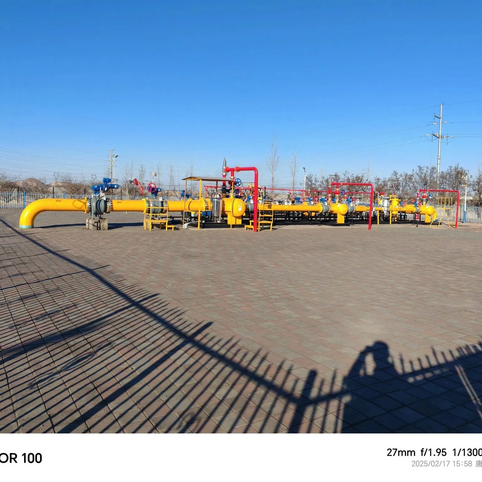 Fully Automatic Natural Gas Metering Pressure Reduction Skid Gas Pressure Regulation System with Scada Monitoring