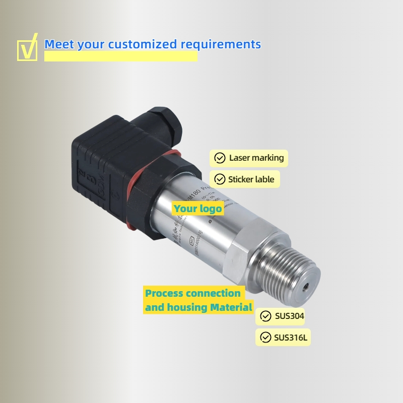 Cost-effective 4~20mA Universal Industrial gauge Pressure sensor transmitter Transducer water oil pressure