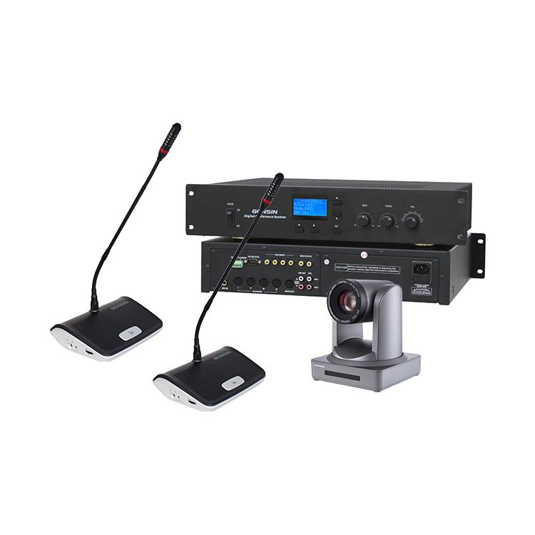 Desktop All-in-One Paperless Conference System with Discussion and Interpretation