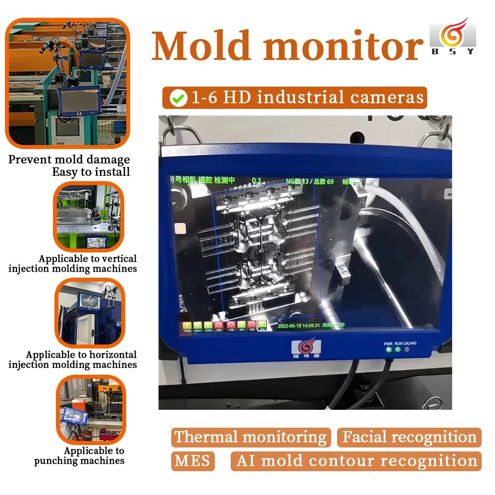 Smart Mold Monitoring System for Injection Machines Auto-Alarm for Abnormal Conditions